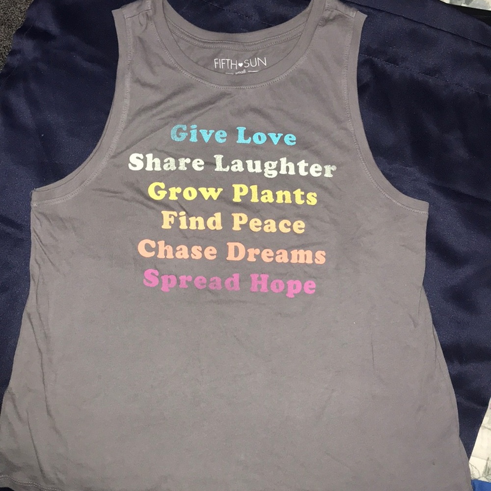 fifth and sun tank top